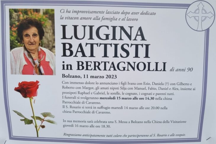 + Luigina Battisti – Cavareno